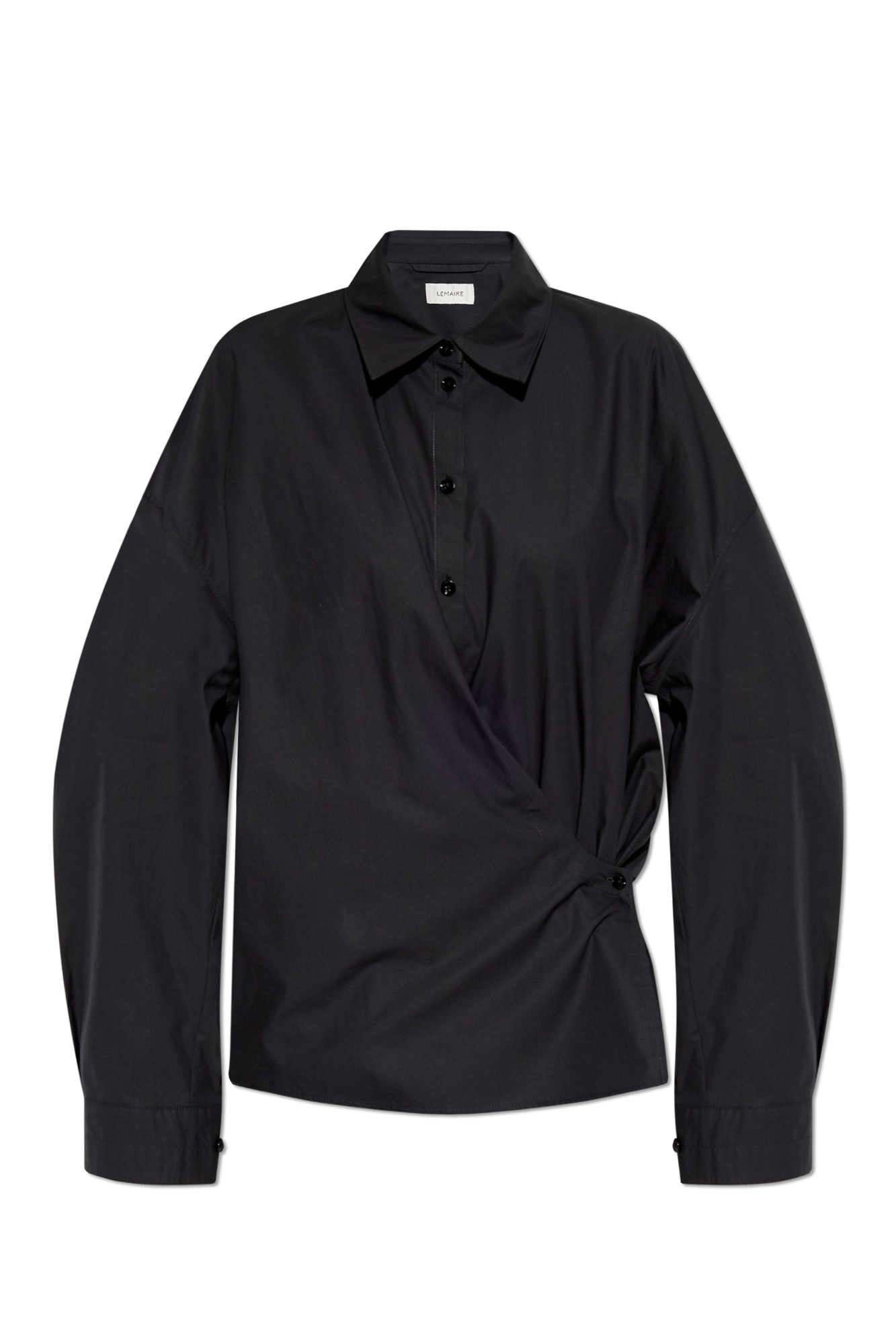 トップス LEMAIRE COTTON SILK ZIP SHIRT SIZE 48 L Lemaire Washed Cotton & Silk Zip-Up Shirt Jacket | nordstrom